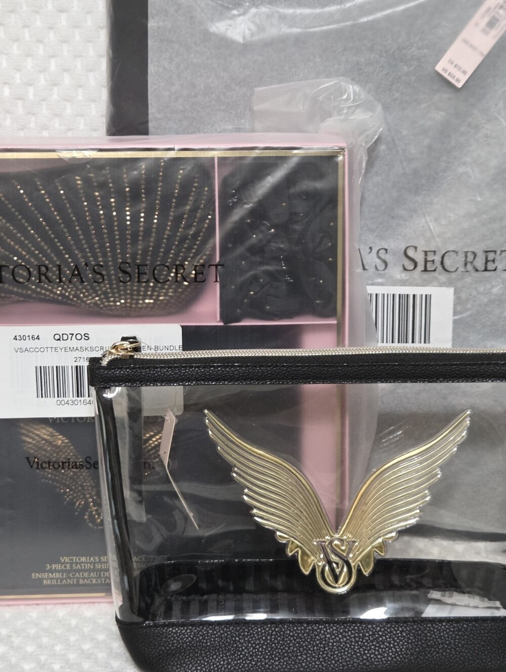 Victoria's Secret Gold Angel Wings 2025 Fashion Show Deluxe Bundle - Picture 9 of 9